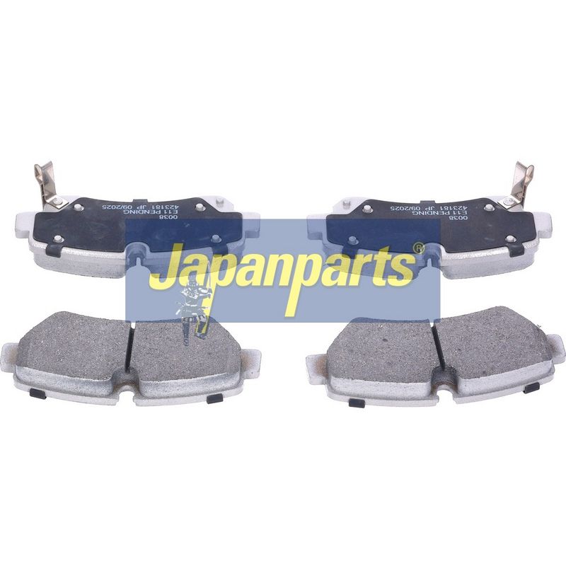 set placute frana,frana disc JAPANPARTS PP-0038AF