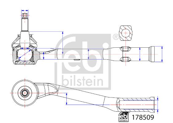 FEBI BILSTEIN 178509 Tie Rod End
