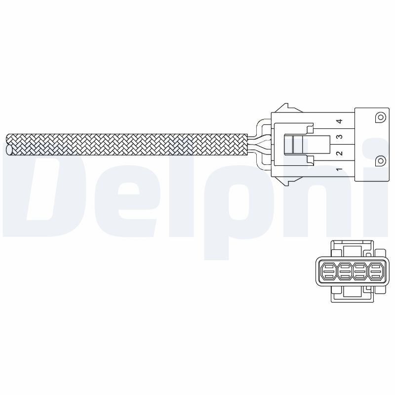 Delphi Lambda Sensor ES11035-12B1