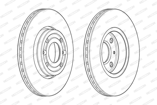 FERODO DDF1978 Brake Disc