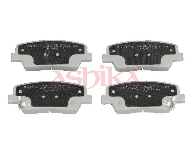 Plaquettes+de+frein+à+disque ASHIKA 51-0K-K11