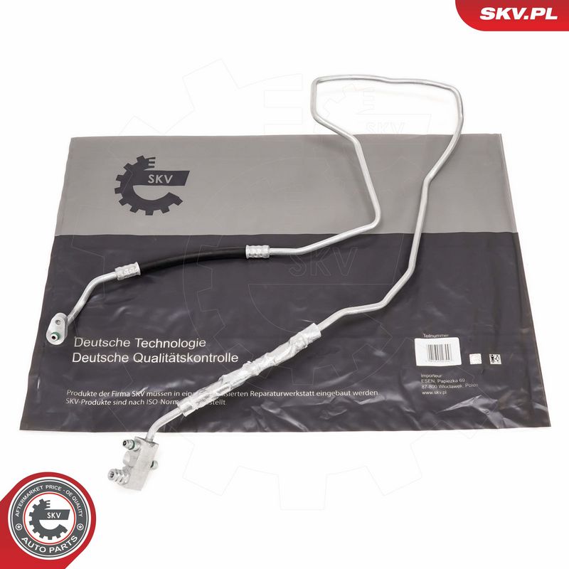 Kõrgsurve-, madalsurvetorustik, kliimaseade, ESEN SKV 54SKV606