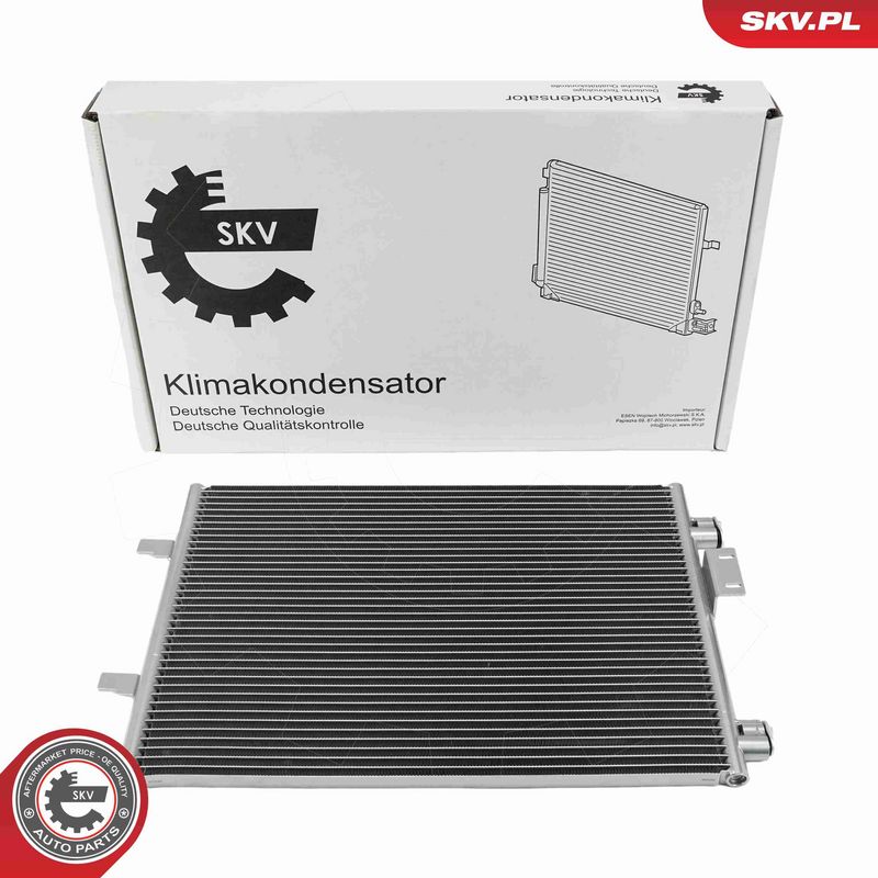 ESEN SKV 86SKV535 Condenser, air conditioning