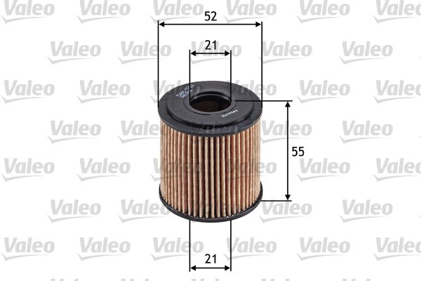 Оливний фільтр, фільтрувальний елемент, Valeo 586540