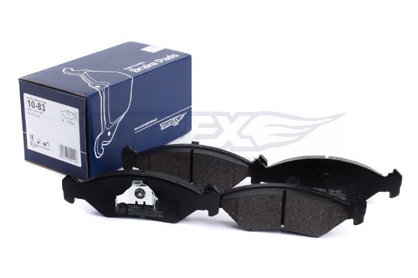 TOMEX Brakes TX 10-83 Stabdžių trinkelių rinkinys, diskinis stabdys