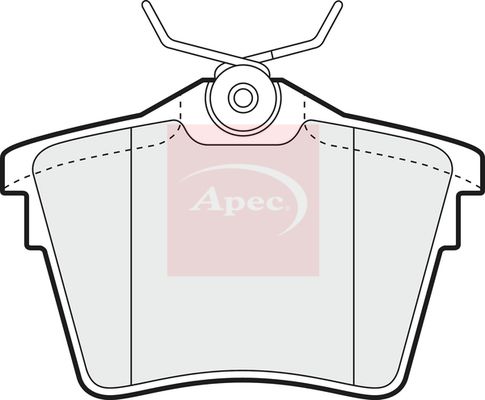 APEC Brake Pad Set, disc brake PAD1426