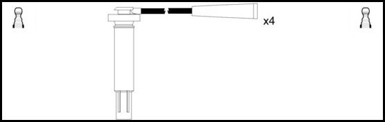 Juego de cables de encendido