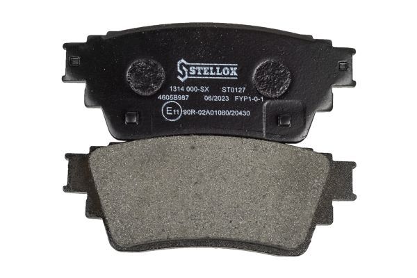 STELLOX 1314 000-SX Brake Pad Set, disc brake
