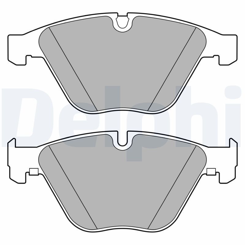 Delphi LP3630 Brake Pad Set, disc brake