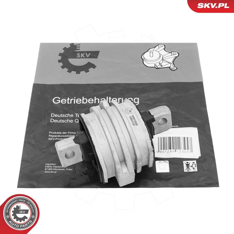 Paigutus, käigukast, ESEN...