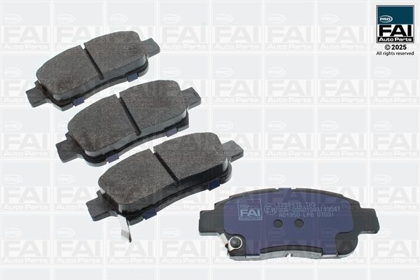 FAI AutoParts Stabdžių trinkelių rinkinys, diskinis stabdys
