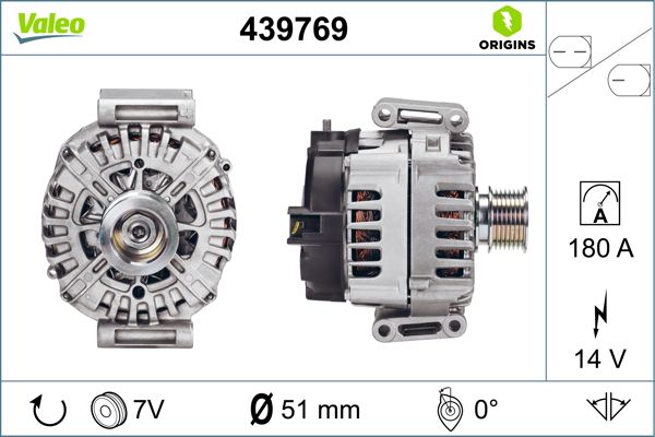 VALEO Dynamo / Alternator 439769