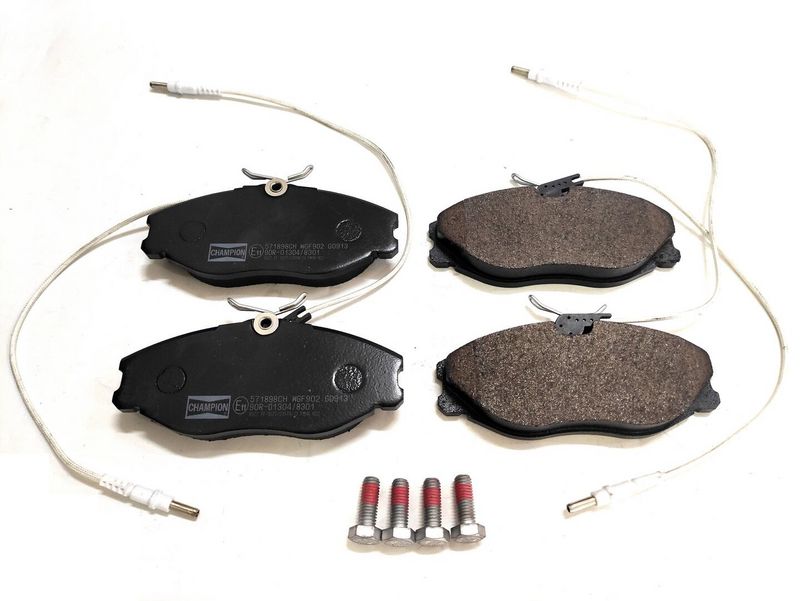Plaquettes+de+frein+à+disque CHAMPION 571898CH