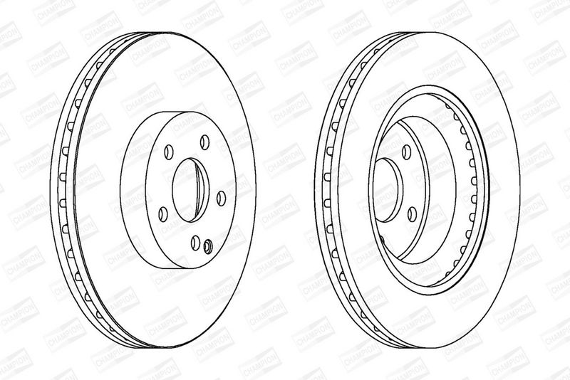 Disc frana 562396CH-1 CHAMPION