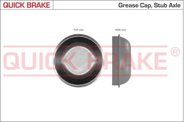 Запірний/захисний ковпачок, Quick Brake 9827