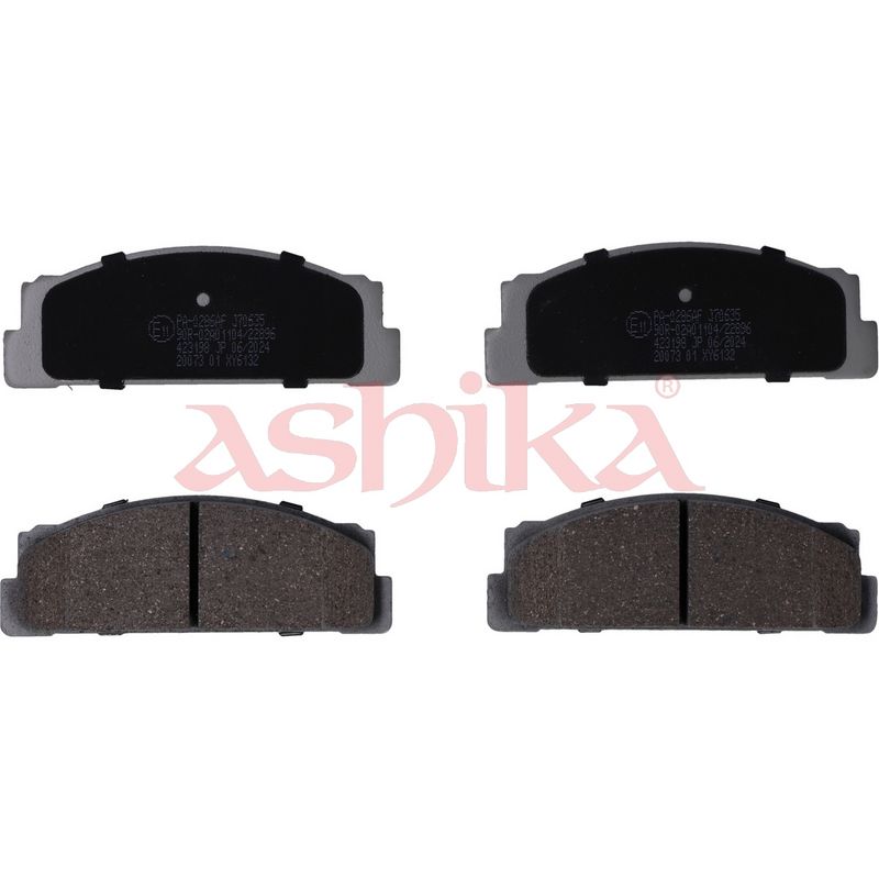 ASHIKA 50-00-0286 - Brake Pad Set, disc brake