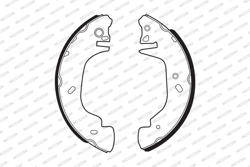 Sada brzdových čelistí FSB542