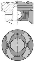 KOLBENSCHMIDT dugattyú 41513620