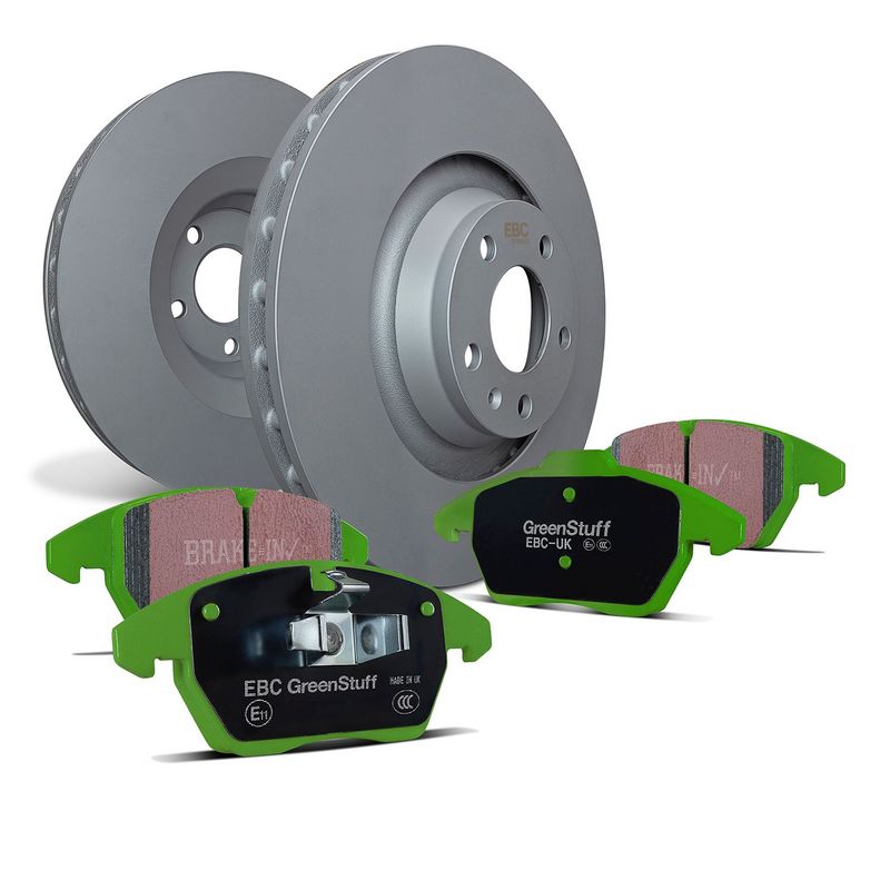 EBC Brakes S11KF1666 High Performance Brake Kit