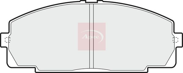 APEC Brake Pad Set, disc brake PAD835
