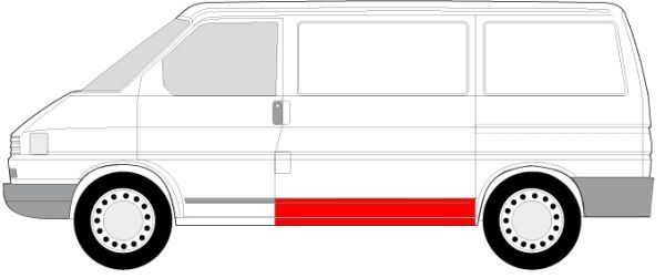 BLIC 6505-06-9558001K Quarter Panel