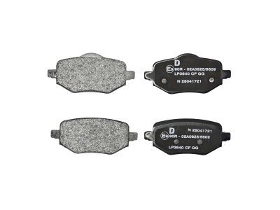 DELPHI LP3640 Brake Pad Set, disc brake