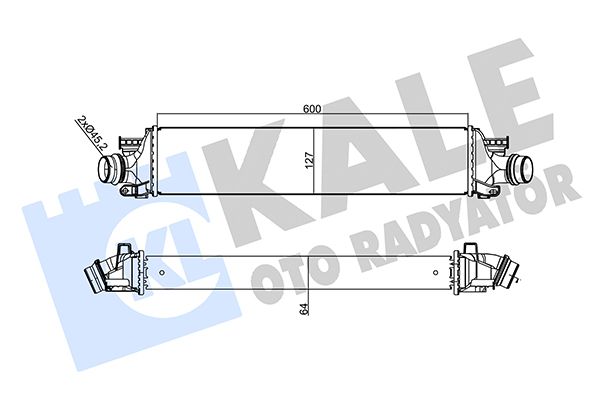 KALE OTO RADYATÖR 355940 - Charge Air Cooler