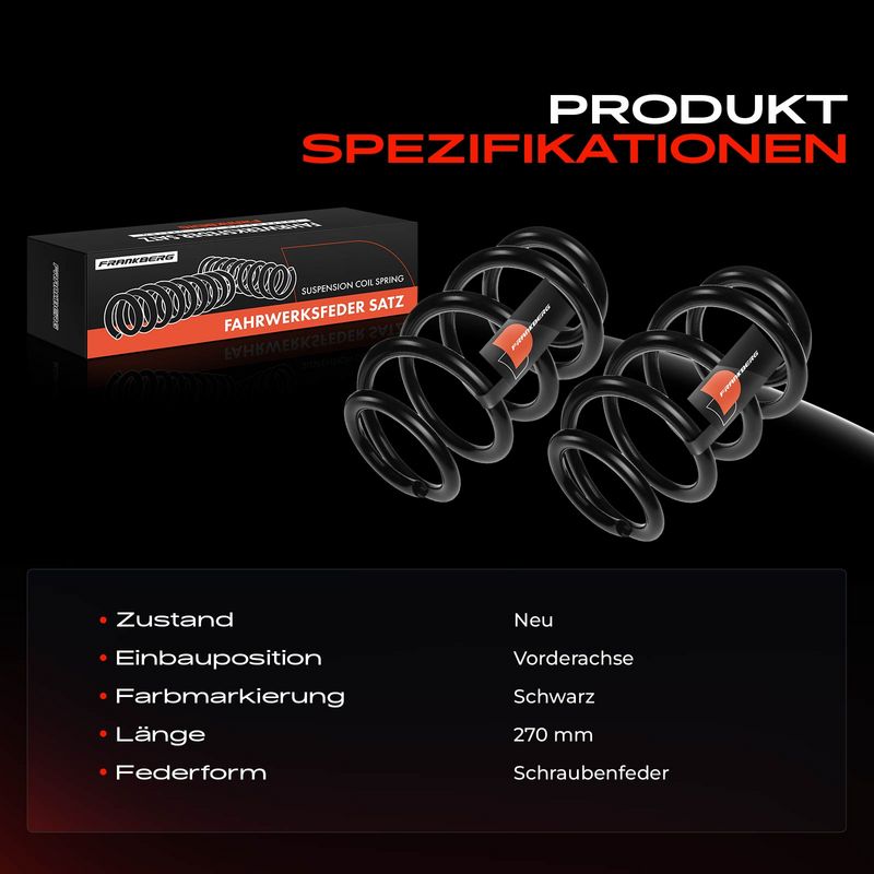 Frankberg 5481FB0008220 Suspension Spring