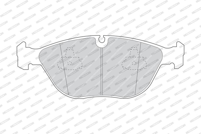 FERODO Plaquettes de frein à disque FDB1001