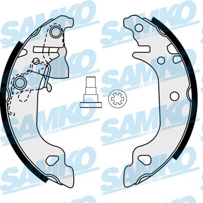 Комплект гальмівних колодок, Samko 87920