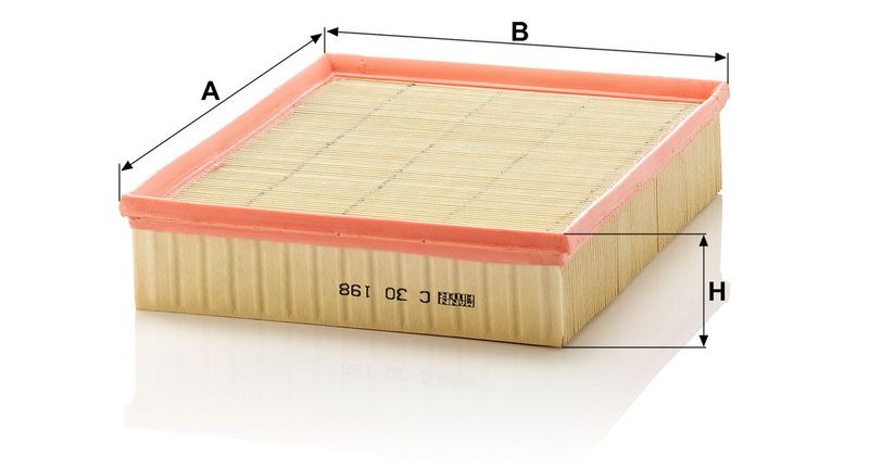 Õhufilter, MANN-FILTER C 30 198