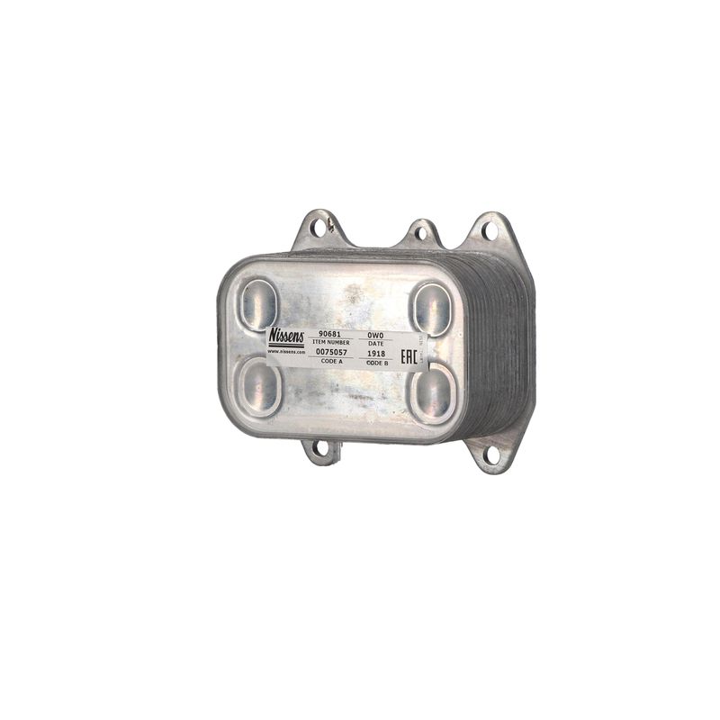 Õliradiaator, mootoriõli, NISSENS 90681