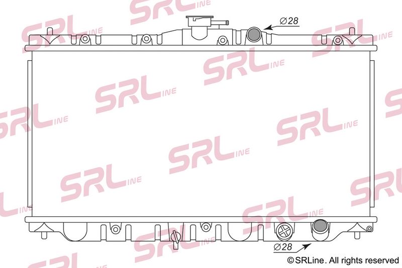 Radiator, engine cooling