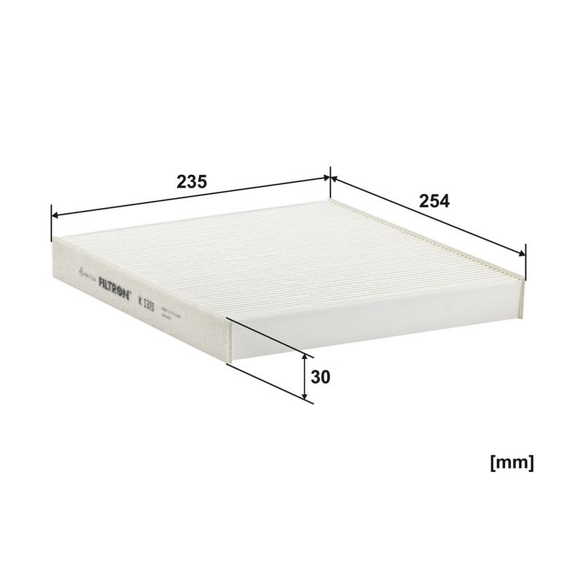 Filter, salongiõhk, FILTRON K 1311