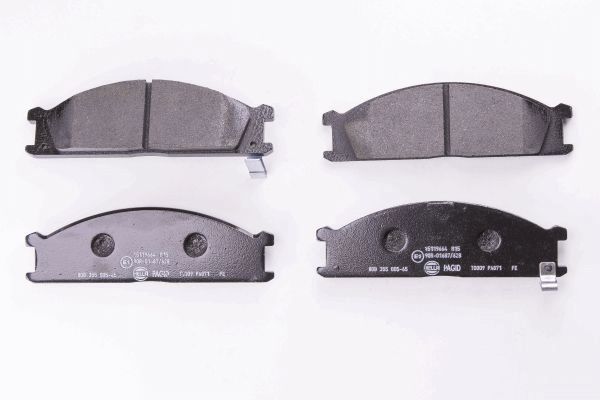 HELLA PAGID 8DB 355 005-651 Brake Pad Set, disc brake