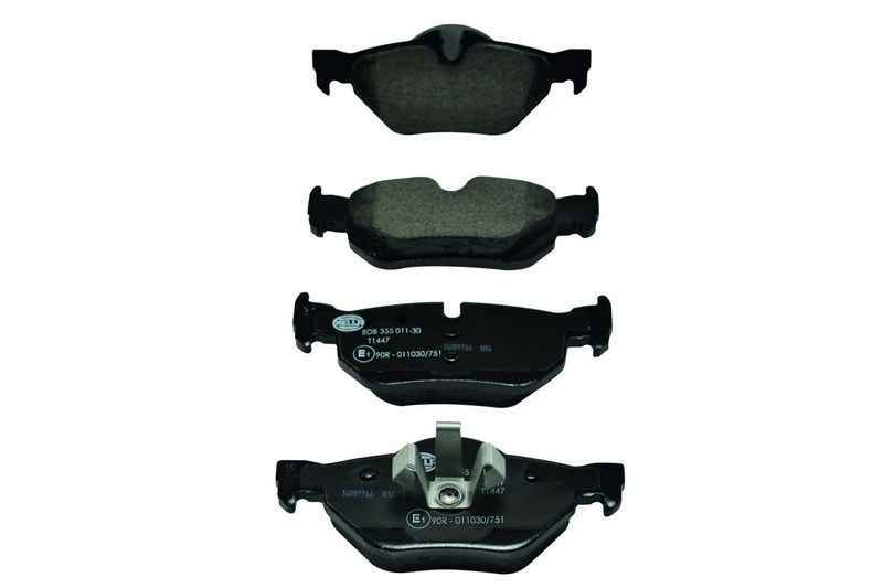 Set placute frana,frana disc 8DB 355 011-301 HELLA