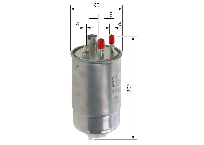 BOSCH F 026 402 054 Fuel Filter