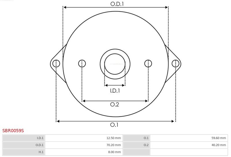 Кришка стартера, карбюратор, Auto Starter SBR0059S