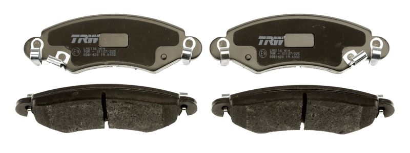 TRW GDB1420 Brake Pad Set, disc brake