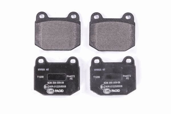 HELLA PAGID 8DB 355 009-061 Brake Pad Set, disc brake