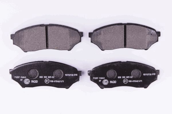 HELLA PAGID 8DB 355 009-521 Brake Pad Set, disc brake