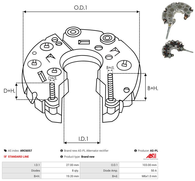 Seadistaja, generaator, AS-PL ARC6057