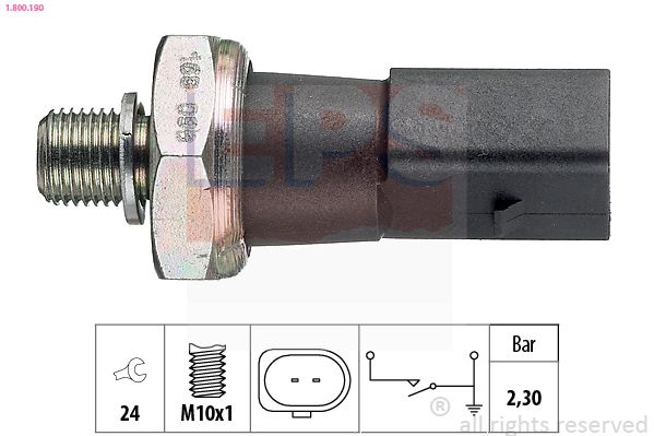 EPS Volkswagen датчик тиску мастила AUDI A4,A5/6/7/8,Q7,Touareg