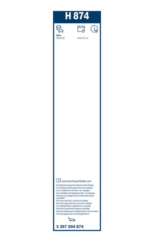 BOSCH 3 397 004 874 Wiper Blade
