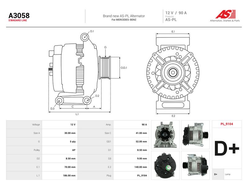 Prekės atitinka OEM kodą: 010154380280