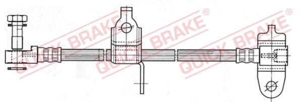 Гальмівний шланг, Quick Brake 59.977X