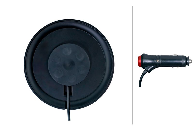 Waarschuwingslichten, aluminium, type lichtbron: LED, magnetische fitting, 10/12/24/30V