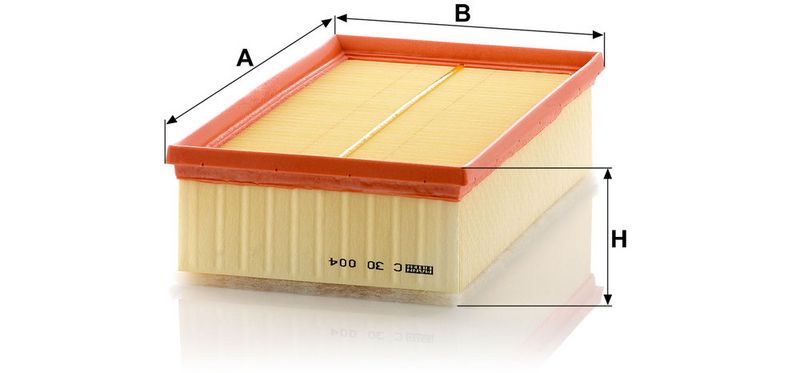 Õhufilter, MANN-FILTER C 30 004