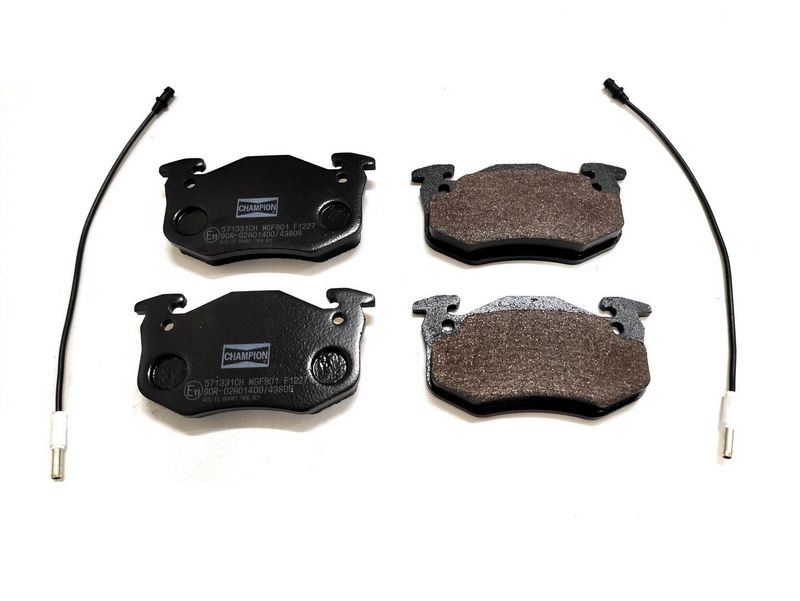 Plaquettes+de+frein+à+disque CHAMPION 571331CH