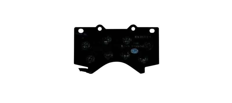 HELLA 8DB 355 013-151 Brake Pad Set, disc brake
